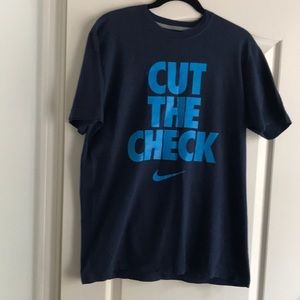 Nike -regular fit- tee shirt- short sleeve-Dark blue